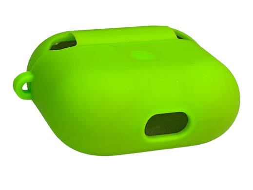 Чохол for AirPods 3 Logo силіконовий party green з мікрофіброю