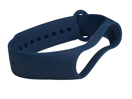 Ремешок Silicone для Xiaomi MI Band 5/6/7 dark blue