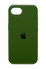 Силиконовый чехол Full Cover для iPhone 16e dark olive