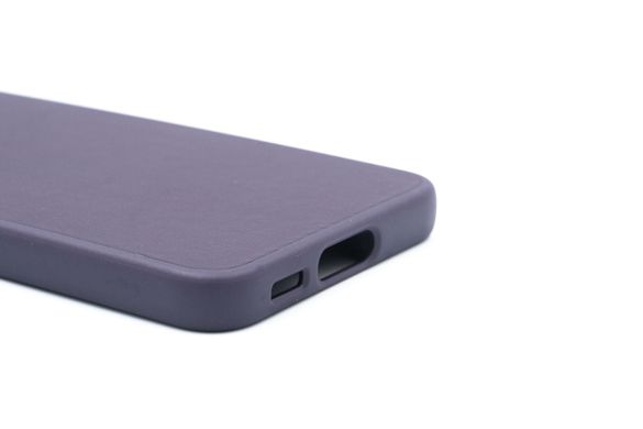 Чохол шкіряний Bonbon Leather Metal Style для Samsung S23 dark purple