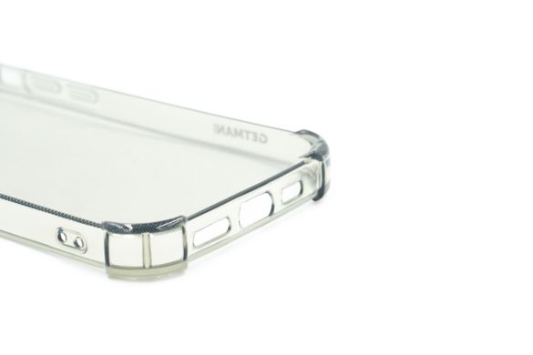 Чохол (TPU) Getman Ease logo для iPhone 14 Pro gray з посиленими кутами