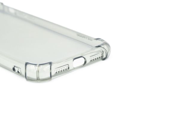 Чохол (TPU) Getman Ease logo для iPhone 11 clear gray з посиленими кутами