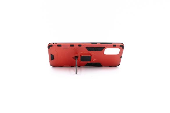 Накладка Protective для Samsung A71 red for magnet+ring