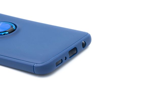 Накладка TPU Deen ColorRing для Samsung M31 blue/blue під магнітний тримач