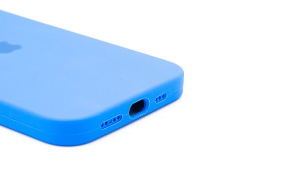 Силіконовий чохол Full Cover для iPhone 13 capri blue