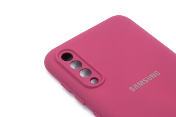 Силиконовый чехол Full Cover для Samsung A30s/A50/A50s marsala My Color Full Camera