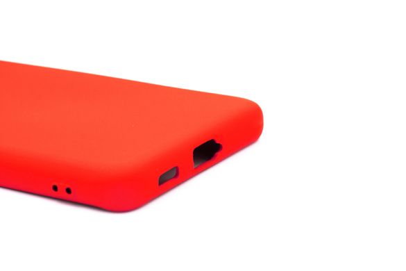 Силіконовий чохол Full Cover для Samsung S21 Ultra red Full Camera без logo