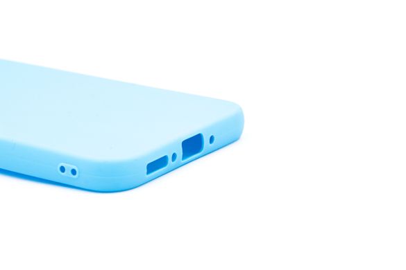 Силіконовий чохол Soft Feel для Samsung A34 5G blue Candy