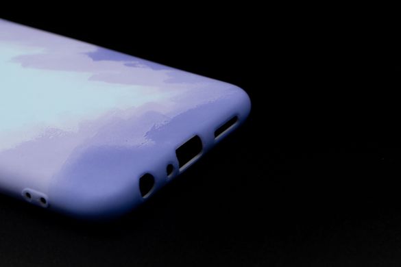 Силіконовий чохол WAVE Watercolor для Samsung A10s blue (TPU)