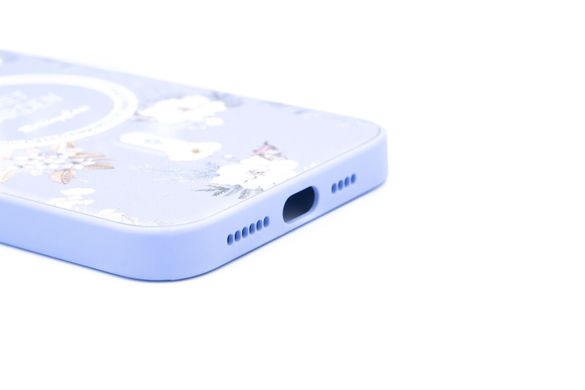 TPU+PC чохол Secret Garden with MagSafe для iPhone 14 Pro Max lilac