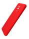 Силіконовий чохол SMTT для Xiaomi Redmi Note 9s/Note 9 Pro red Full Camera з мікрофіброю