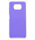 Силіконовий чохол Soft Feel для Xiaomi Poco X3 NFC purple Candy