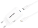 МЗП Senteo S-06L USB-C PD 20W (СЕ сертифікат) Type-C to Lightning white