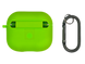 Чохол for AirPods 3 Logo силіконовий party green з мікрофіброю