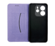 Чохол книжка Flip Cover "Carbon" для Xiaomi Redmi Note 14 4G lilac