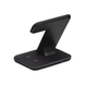 Бездротовий зарядний пристрій 3 IN1 NEW all wireless (iPhone, iWatch, AirPods) 15W FAST Black