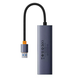 USB HUB Baseus UltraJoy series 4-Port (USB to USB3.0*4) gray