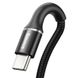 USB кабель Baseus CATGH-E01 Halo DataType-C 2A 3m black