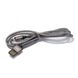 USB кабель Remax Gravity 095m 1.5A/1m micro black магнітний