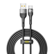 USB кабель YOKI EXTRA YK-EX11 Type-C 3A 2m black