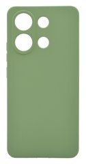 Силиконовый чехол Full Cover для Xiaomi Redmi Note 13 4G green Full Camera без logo