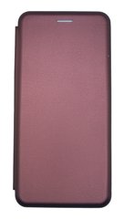 Чохол книжка Original шкіра для Xiaomi Redmi Note 13 4G marsala