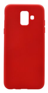 Силіконовий чохол Full Cover для Samsung A6 2018/A600 red без лого