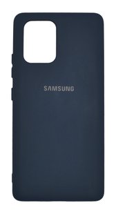 Силиконовый чехол Full Cover для Samsung S10 Lite midnight blue My color