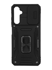 Чохол Camshield Army Ring для Samsung A05s black протиударний шторка/захист камери