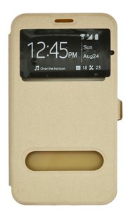 Чохол книжка VIP для Samsung J7 gold