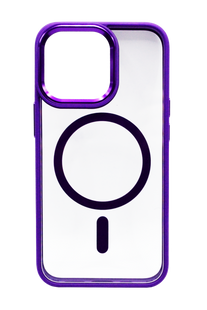 Чохол WAVE Ardor with MagSafe для iPhone 14 Pro Max clear deep purple