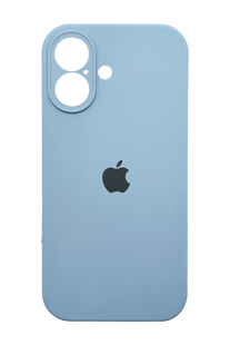 Силіконовий чохол Full Cover для iPhone 17 lilac blue Full Camera