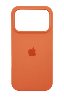 Силіконовий чохол Full Cover для iPhone 17 Pro Max neon orange (73)