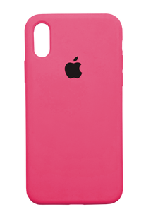 Силіконовий чохол Full Cover для iPhone X/XS barble pink