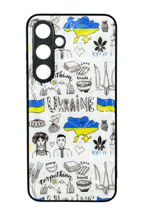 TPU+PC чохол Prisma UA для Samsung S24 FE carpathia Full Camera