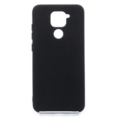 Силіконовий чохол Full Cover для Xiaomi Redmi Note 9 black без logo