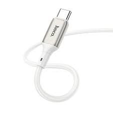 USB кабель Hoco X66 Howdy Type-C 3.0A 1m white