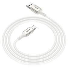 USB кабель Hoco X66 Howdy Type-C 3.0A 1m white
