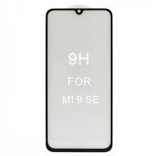Защитное 2.5D стекло Люкс Full Glue для Xiaomi Redmi Mi 9SE f/s black