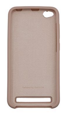 Силиконовый чехол Silicone Cover для Xiaomi Redmi 5A pink sand