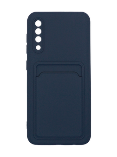 Силіконовий чохол WAVE Colorful Pocket для Samsung A30s/A50 ocean blue Full Camera