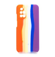 Силіконовий чохол Full Cover для Xiaomi Redmi 10 Rainbow №2