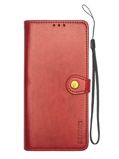 Чохол-книжка шкіра для Samsung A04 red Getman Gallant PU