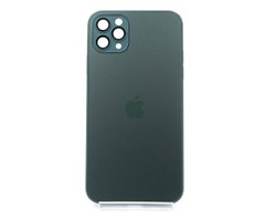 Чохол TPU+Glass sapphire matte case для iPhone 11 Pro Max cangling green