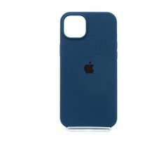 Силіконовий чохол Full Cover для iPhone 15 Plus abyss blue