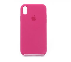 Силіконовий чохол Full Cover для iPhone XR pomegranate