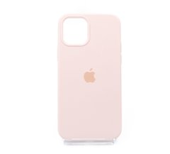 Силіконовий чохол Full Cover для iPhone 12/12 Pro pink sand