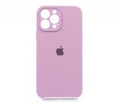 Силіконовий чохол Full Cover для iPhone 13 Pro Max lilac pride Full Camera