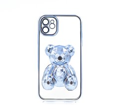 Силіконовий чохол Perfomance bear для iPhone 11 sierra blue Full Camera