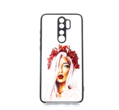 TPU+PC чохол Prisma Ladies для Xiaomi Redmi Note 8 Pro Ukraine girl Full Camera